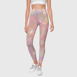 Леггинсы 3D Голография в пастельных тонах - фото 2