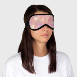 Маска для сна 3D Голография в пастельных тонах - фото 2