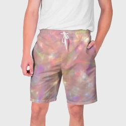 Мужские шорты 3D Голография в пастельных тонах