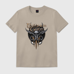 Мужская футболка хлопок BG 3 logo skull