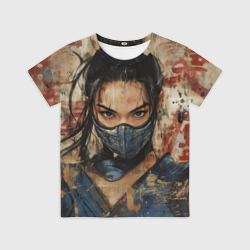 Детская футболка 3D Китана в китайском стиле