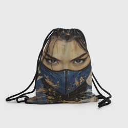 Рюкзак-мешок 3D Китана крупным планом