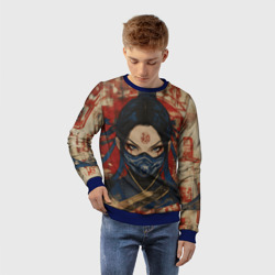 Детский свитшот 3D Китана - японский стиль - фото 2