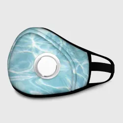 Маска из неопрена Голубая вода текстура 