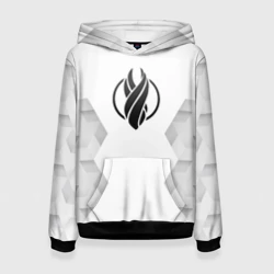 Женская толстовка 3D Dead Space white poly