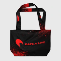 Пляжная сумка 3D Date A Live - red gradient по-горизонтали