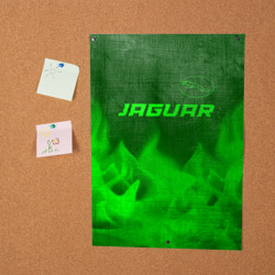 Постер Jaguar - green gradient посередине - фото 2