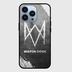 Чехол для iPhone 13 Pro Watch Dogs - grey gradient