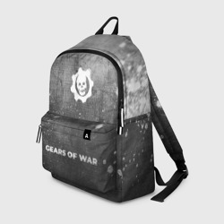Рюкзак 3D Gears of War - grey gradient по-центру