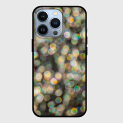 Чехол для iPhone 13 Pro Мерцающие ночные огни боке эффект