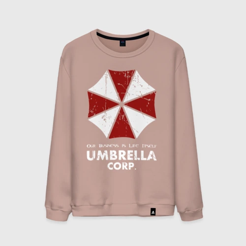 Мужской свитшот хлопок Umbrella corporation logo