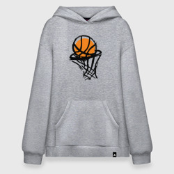 Худи SuperOversize хлопок Точно в кольцо