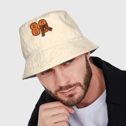 Мужская панама хлопок Георгиевская ленточка и цифра 80 лет победы - фото 2