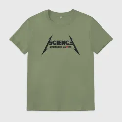 Мужская футболка хлопок Metallica science