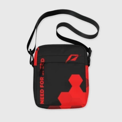 Сумка через плечо 3D Need for Speed - red gradient вертикально