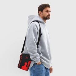 Сумка через плечо 3D Need for Speed - red gradient вертикально - фото 2