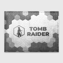 Обложка для студенческого билета Tomb Raider - white gradient по-горизонтали