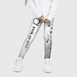 Детские леггинсы 3D God of War - white gradient по-вертикали - фото 2