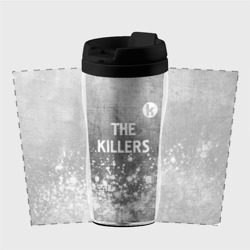Термокружка-непроливайка The Killers - grey gradient посередине - фото 2