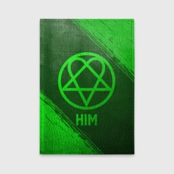 Обложка для автодокументов HIM - green gradient