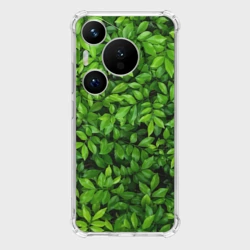 Чехол для Huawei Pura 70 Листва текстура