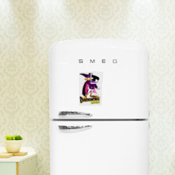 Магнитный плакат 2Х3 Черный плащ в шляпе  - фото 2