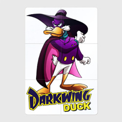 Магнитный плакат 2Х3 Черный плащ в шляпе 