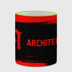 Кружка с полной запечаткой Architects - red gradient по-горизонтали - фото 2