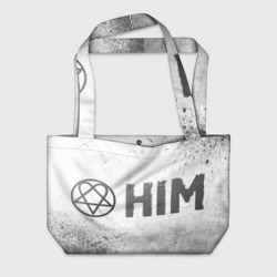 Пляжная сумка 3D HIM - white gradient по-горизонтали