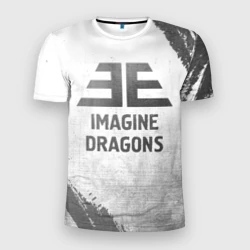 Мужская футболка 3D Slim Imagine Dragons - white gradient