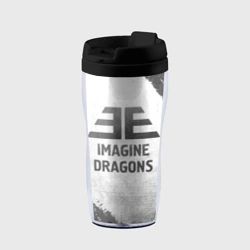 Термокружка-непроливайка Imagine Dragons - white gradient