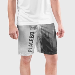 Мужские шорты спортивные Placebo - white gradient по-вертикали - фото 2