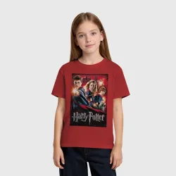 Детская футболка хлопок Harry Hermione Ron - фото 2