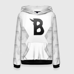 Женская толстовка 3D Beastars white poly