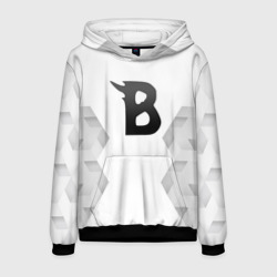 Мужская толстовка 3D Beastars white poly