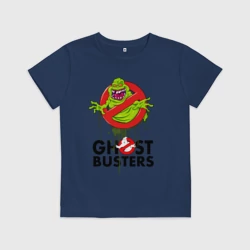 Детская футболка хлопок The ghostbusters - slimer 