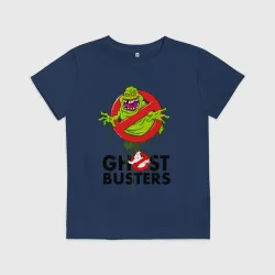 Детская футболка хлопок The ghostbusters - slimer 