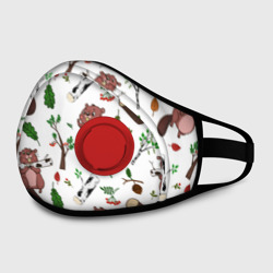 Маска из неопрена Бобер и полено