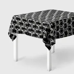 Скатерть 3D Кольчуга крупная - паттерн