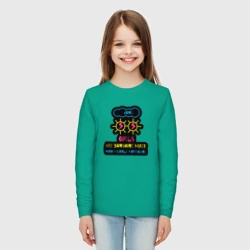 Детский лонгслив хлопок Девушки июня - фото 2