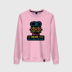 Женский свитшот хлопок Девушки июня