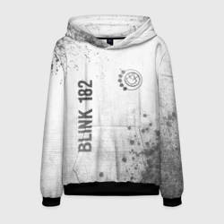 Мужская толстовка 3D Blink 182 - white gradient вертикально