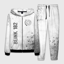 Мужской костюм 3D Blink 182 - white gradient вертикально