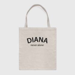 Шоппер BioNature Diana never alone - motto