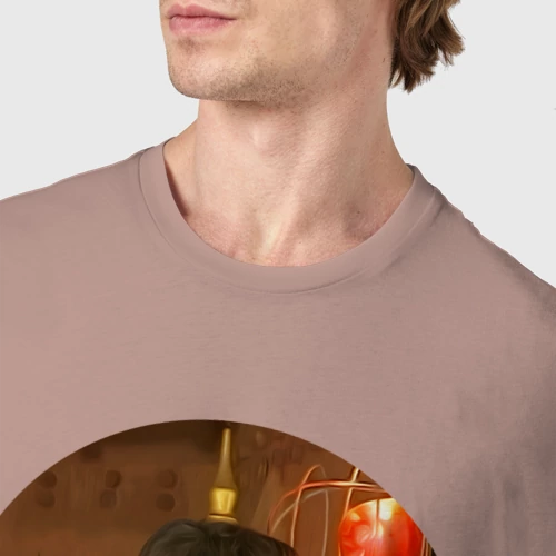 Мужская футболка хлопок С какими кретинами мне приходится воевать - прикол из Каламбура - фото 6