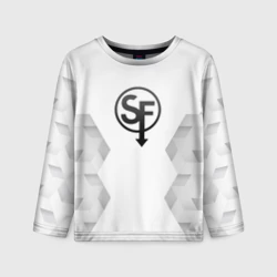 Детский лонгслив 3D Sally Face white poly
