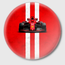 Значок Формула 1 на красном