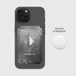 Картхолдер Magsafe магнитный No Man's Sky - grey gradient - фото 2