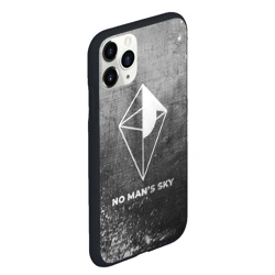 Чехол для iPhone 11 Pro Max матовый No Man's Sky - grey gradient - фото 2