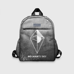 Детский рюкзак 3D No Man's Sky - grey gradient